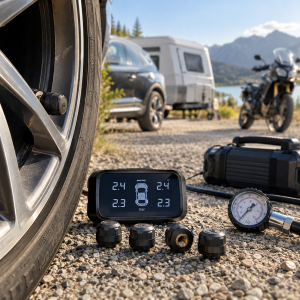 Ako vybrať dodatočný TPMS pre auto, karavan, príves a motocykel