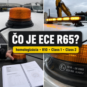Čo je ECE R65 a prečo ju výstražná rampa musí mať