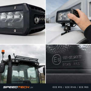 ECE R10, R149, R112 a R65: Co znamenají homologace při pracovních LED světlech