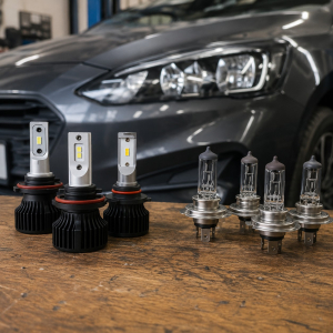 LED vs. halogénové autožiarovky: kedy sa výmena na LED oplatí