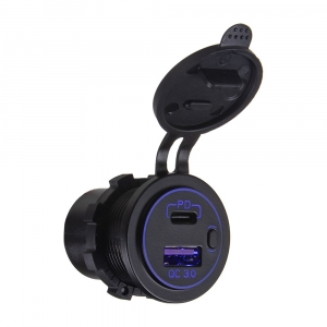 USB nabíjačka QC3.0 12V / 24V - USB + USB-C