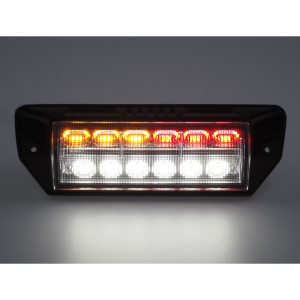 Združené LED svetlo 12/24V - ľavé s LED pracovným svetlom ECE