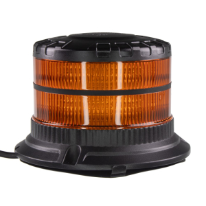 Oranžový magnetický LED maják 12/24V - 16xLED / ECE R65 / HEAVY-DUTY