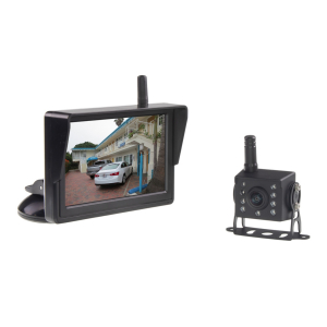 Bezdrôtový digitálny AHD kamerový systém 12/24V - s 5&quot; monitorom s prísavkou