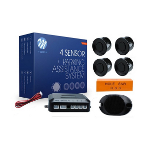 Parkovací asistent 4-senzorový - akustický M-Tech