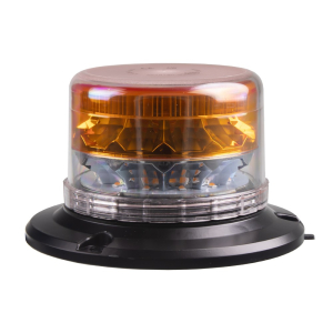 Magnetický oranžový LED maják 12/24V - 24x 3W LED (ø 150x108mm)