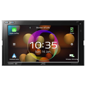 Autorádio JVC KW-M875DBW - 6,8" displej / Apple CarPlay / Android Auto / AV / USB / Bluetooth