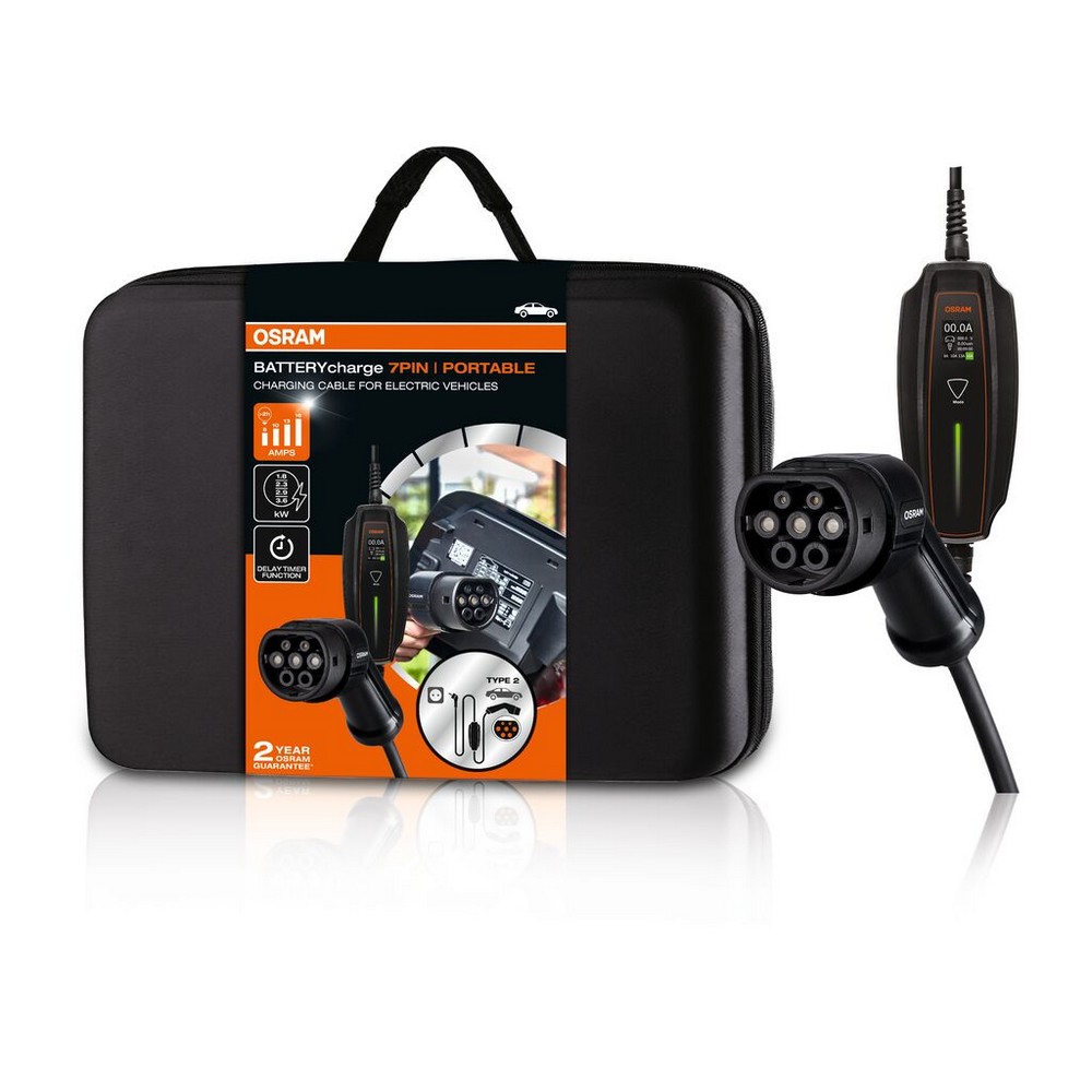 Prenosná nabíjačka pre elektromobily - OSRAM BATTERYcharge 7PIN ...