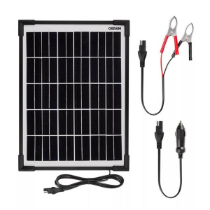 Solárna nabíjačka autobatérie 10 W OSRAM OSP1000 – IP65, monokryštalické články, 12 V